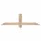 Ekena Millwork Eugene Smooth Timber Gable Bracket, Douglas Fir, 48"W x 14"H x 3 1/2"D x 3 1/2"F, 7/12 Pitch GBW048X14X0404EUG00SDF - alternate 1
